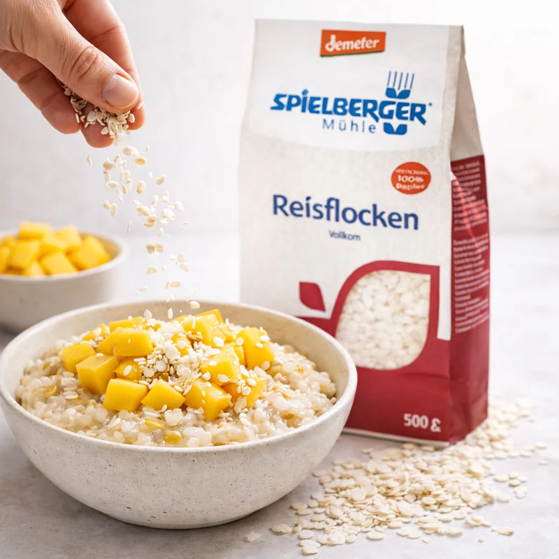 Spielberger Bio Reisflocken, demeter 500 g