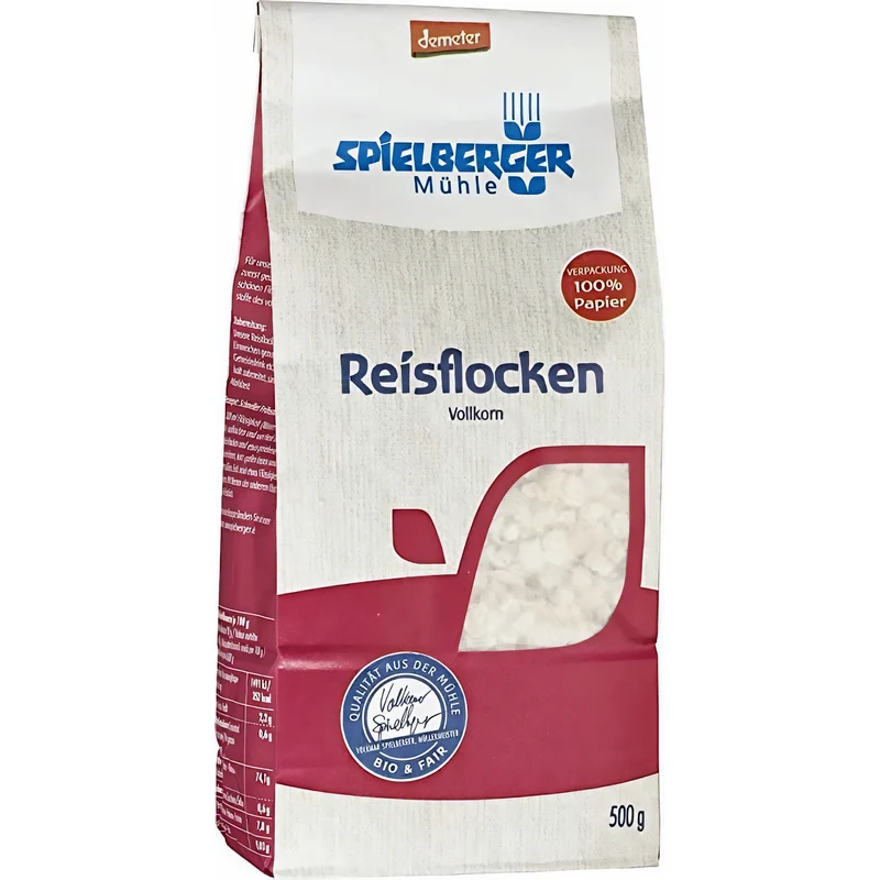 Spielberger Bio Reisflocken, demeter 500 g