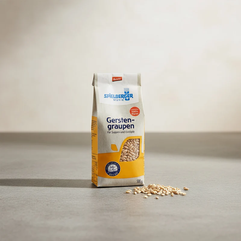 Spielberger Mühle Gerstengraupen, demeter (500g)