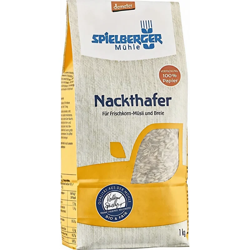 Spielberger Bio Nackthafer, demeter