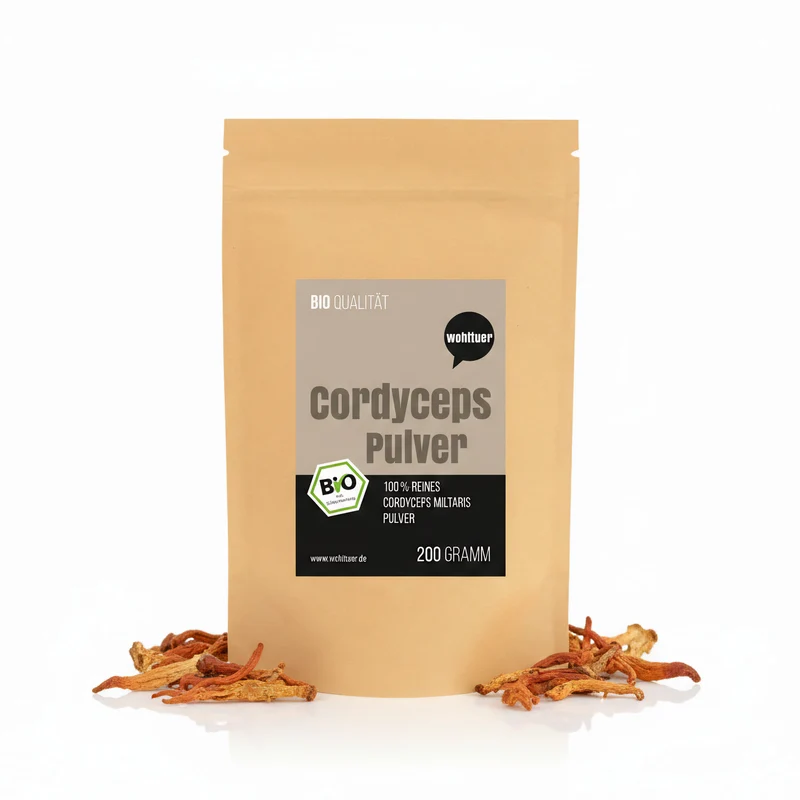Wohltuer Bio Cordyceps Pulver Vitalpilz (200g)