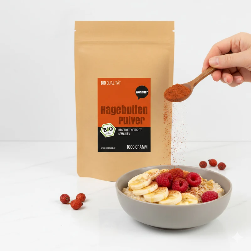 Wohltuer Bio Hagebuttenpulver - 1kg