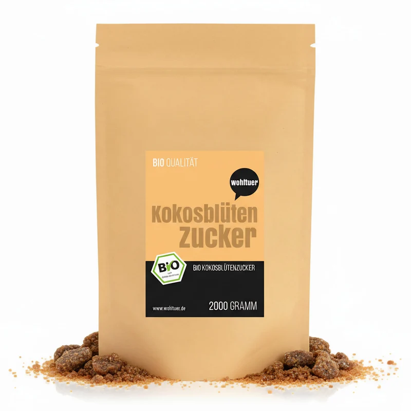 Wohltuer Bio Kokosblütenzucker - 2000g