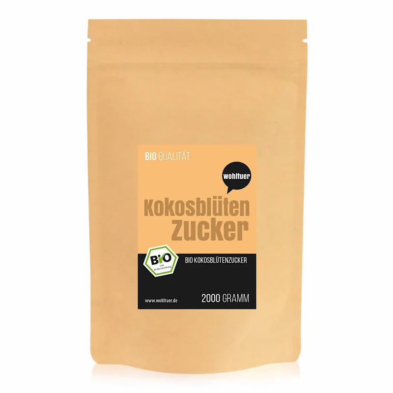 Wohltuer Bio Kokosblütenzucker - 2000g