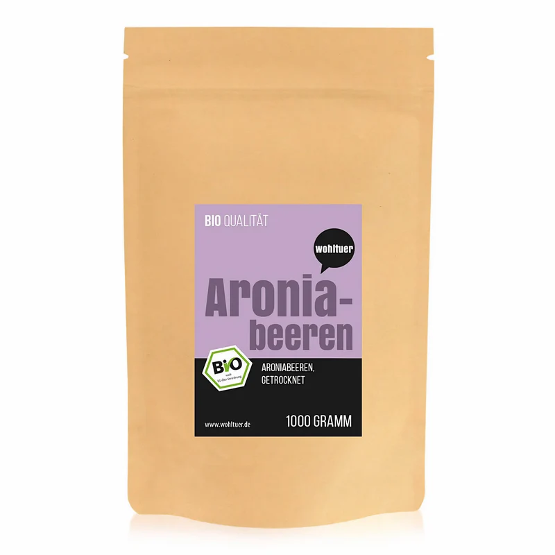Wohltuer Bio Aroniabeeren getrocknet - 1kg