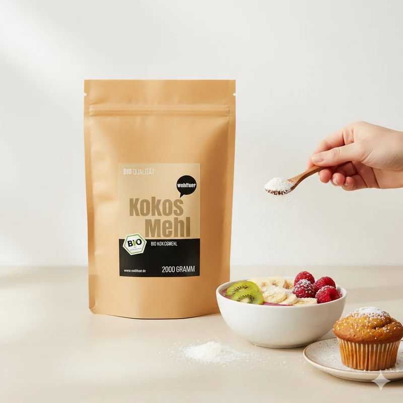 Wohltuer Bio Kokosmehl - 2000g