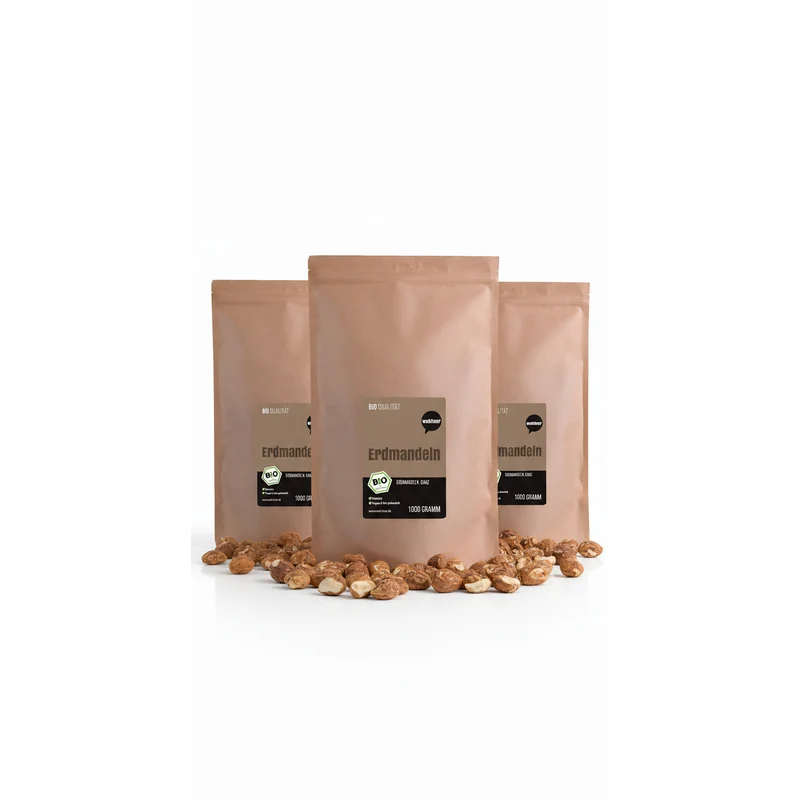 Wohltuer Bio Erdmandeln ganz - 1000g