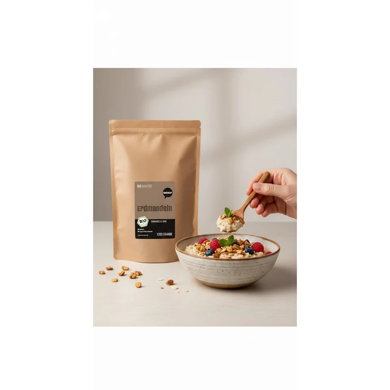 Wohltuer Bio Erdmandeln ganz - 1000g