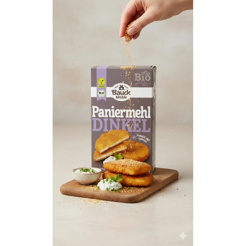 Bauckhof Bio Dinkel Paniermehl - 200g