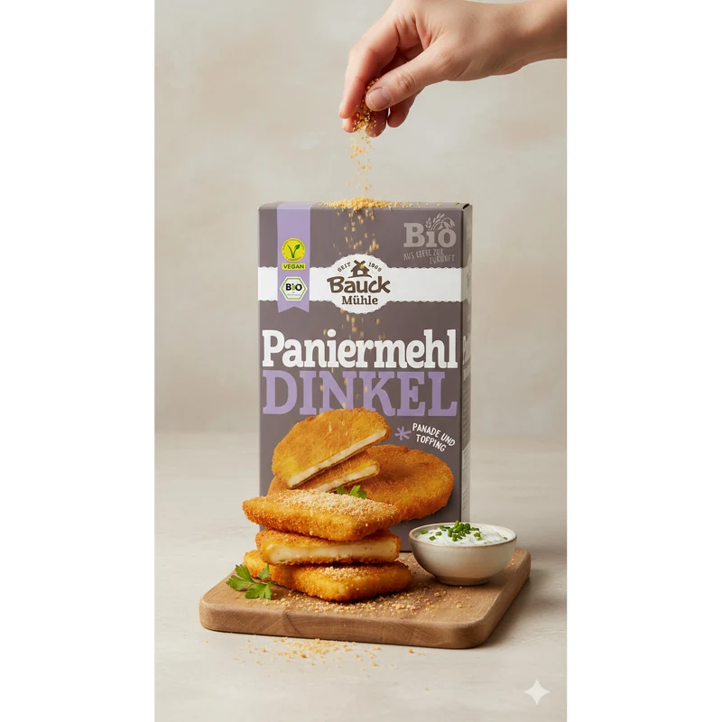 Bauckhof Bio Dinkel Paniermehl - 200g