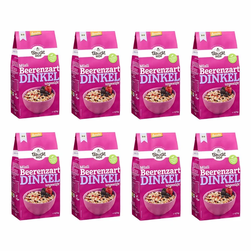 Bauckhof Bio Dinkelmüsli Beerenzart