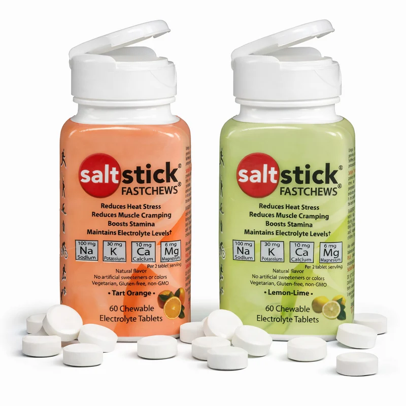 SaltStick Fast Chews Elektrolyt-Kautabletten - 96g (60 Kautabletten)