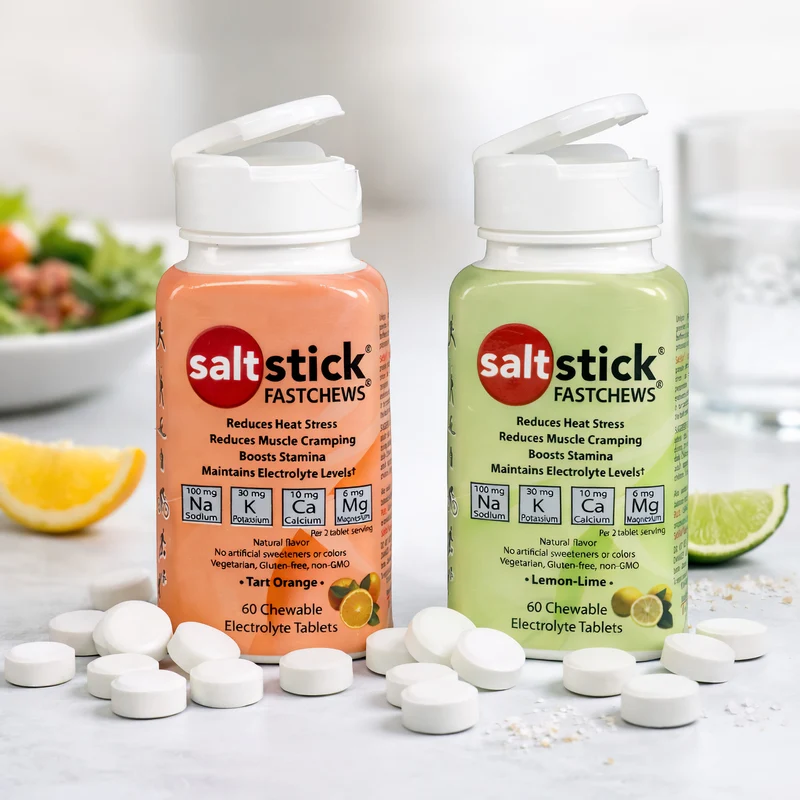 SaltStick Fast Chews Elektrolyt-Kautabletten - 96g (60 Kautabletten)
