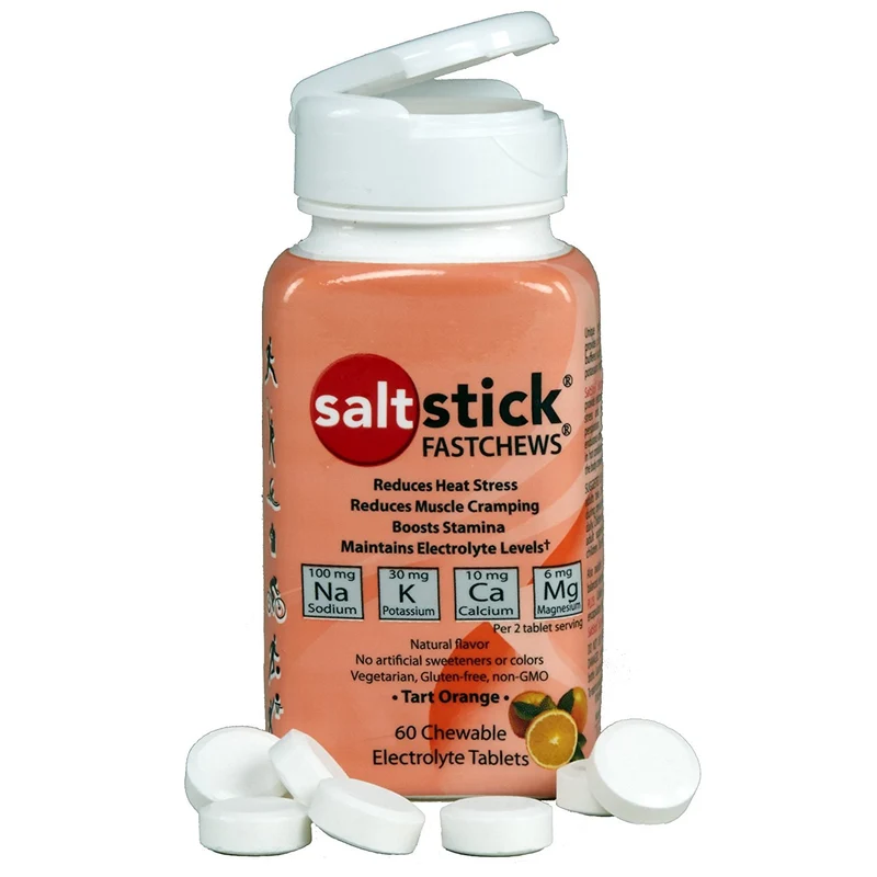 SaltStick Fast Chews Elektrolyt-Kautabletten - 96g (60 Kautabletten)