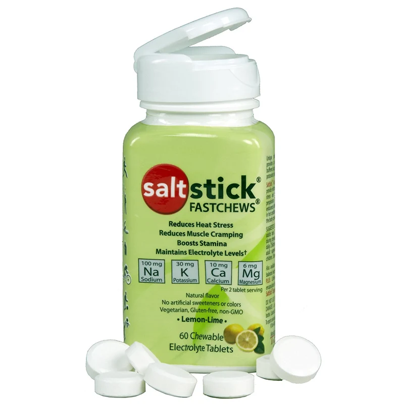 SaltStick Fast Chews Elektrolyt-Kautabletten - 96g (60 Kautabletten)