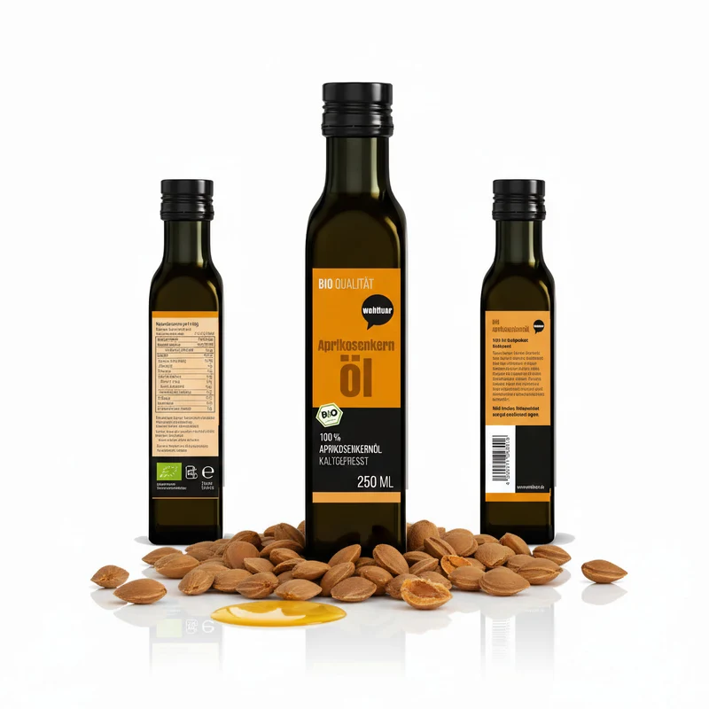Wohltuer Bio Aprikosenkernöl kaltgepresst - 250ml