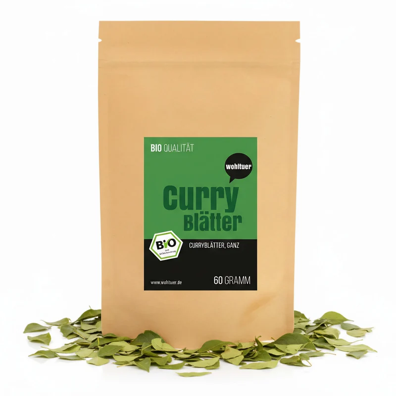 Wohltuer Bio Curryblätter ganz - 60g