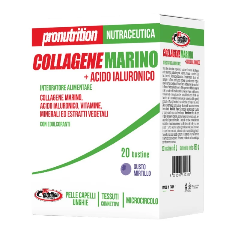 Collagene Marino + Acido ialuronico 20 x 8g (bustine)