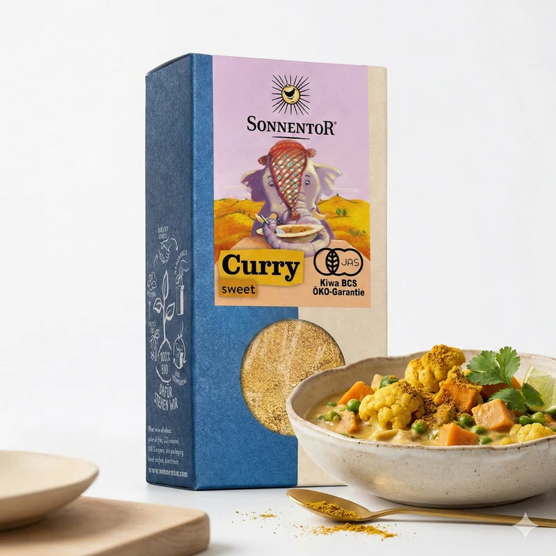 Sonnentor Bio Curry süß - 6x50g
