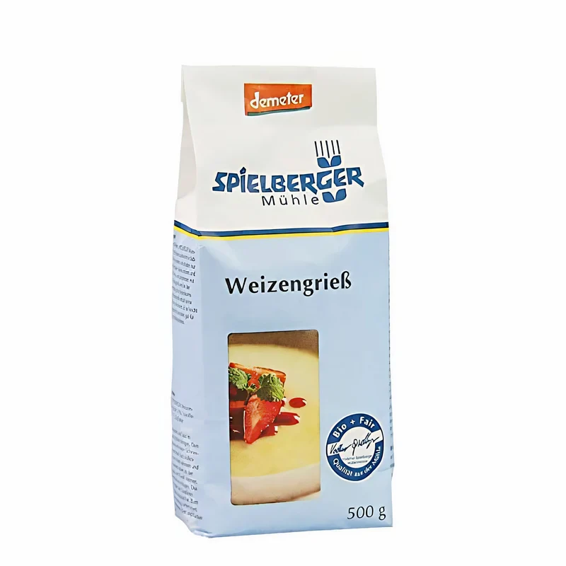 Spielberger Bio Weichweizengrieß - 500g