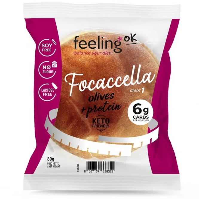 Focaccella alle Olive 80g