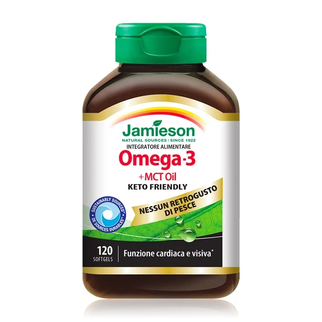 Omega-3 + MCT Oil 120 perle