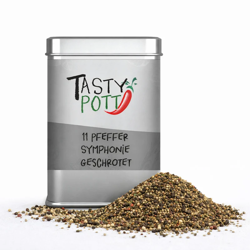 Tasty Pott 11 Pfeffer Symphonie Pfeffermischung 60g