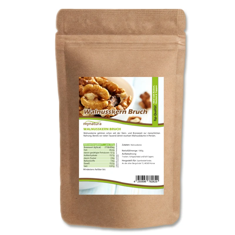 Mynatura Walnussbruch - Walnüsse - im Beutel 1kg