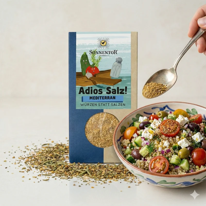 Sonnentor Mediterrane Gemüsemischung "Adios Salz!" - 50g
