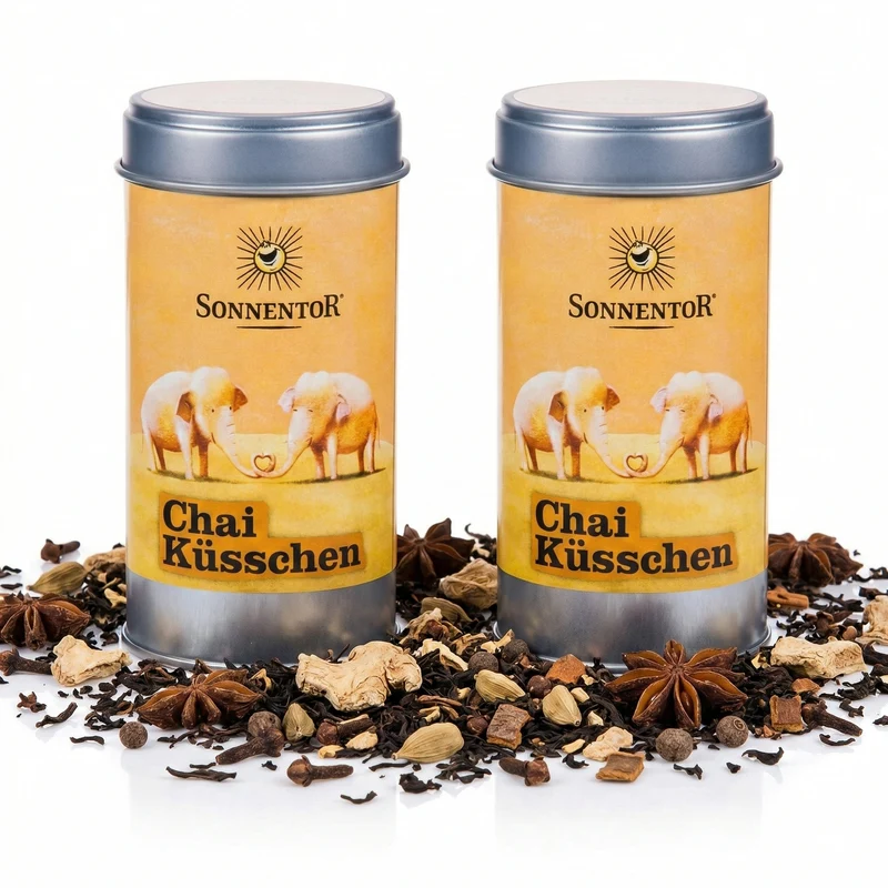 Sonnentor Bio Chai Küsschen Gewürz - 2x70g