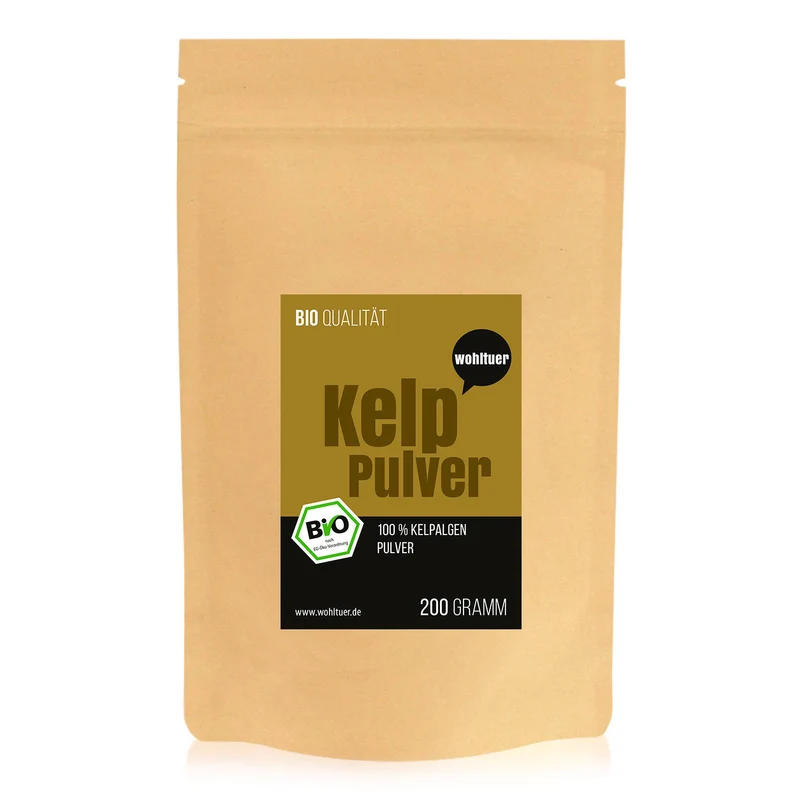 Wohltuer Bio Kelp Pulver Algenpulver - 200g