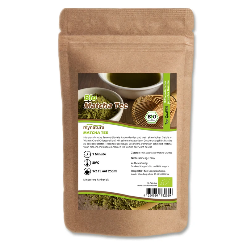 Mynatura Bio Matchapulver – 100g