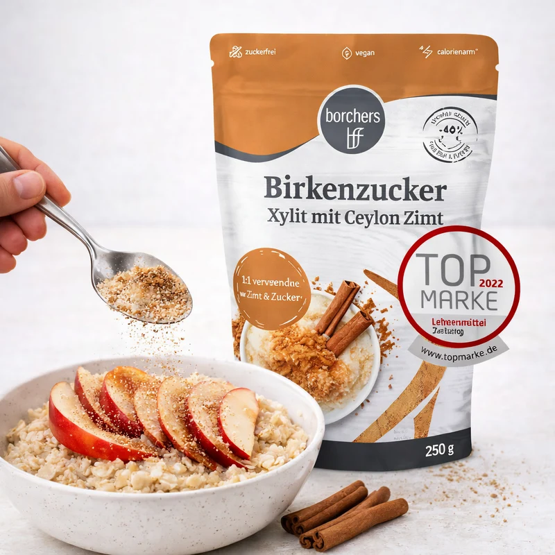borchers Birkenzucker 100% Xylit mit Ceylon Zimt - 250g