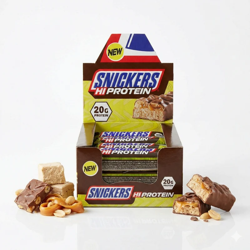 Snickers Hi Protein Riegel - 12x55g