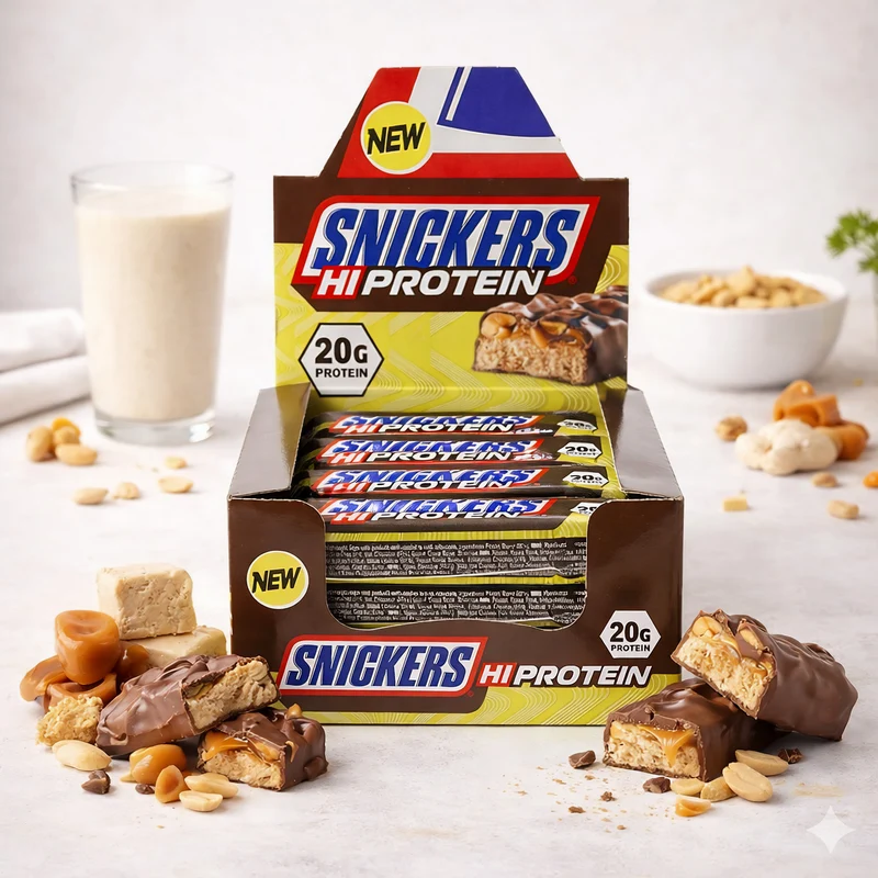 Snickers Hi Protein Riegel - 12x55g