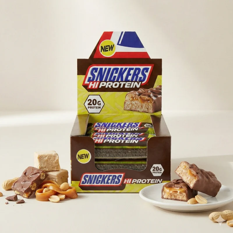 Snickers Hi Protein Riegel - 12x55g