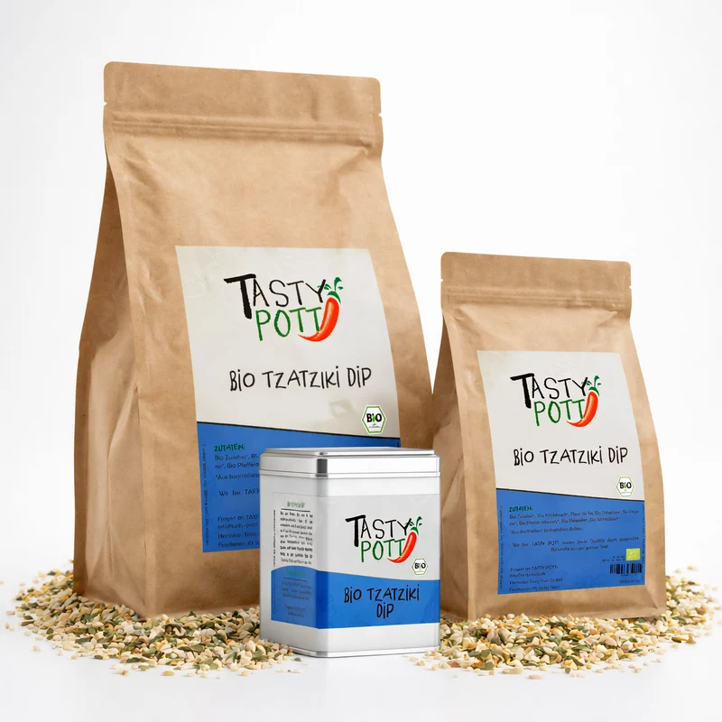 Tasty Pott Bio Tzatziki Dip Gewürzmischung - im Beutel