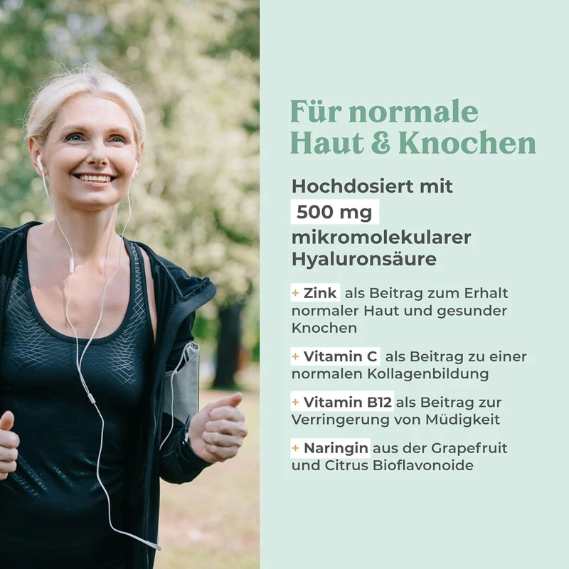 Cosphera Hyaluronsäure Kapseln 500 mg pro Kapsel - 90 Kapseln