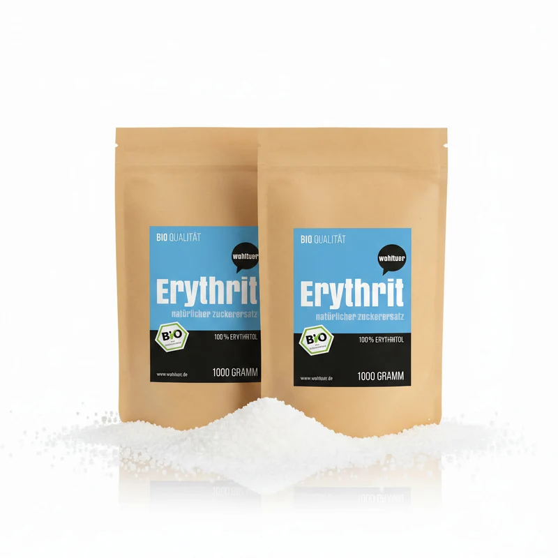 Wohltuer Bio Erythrit Süßmittel - 1000g