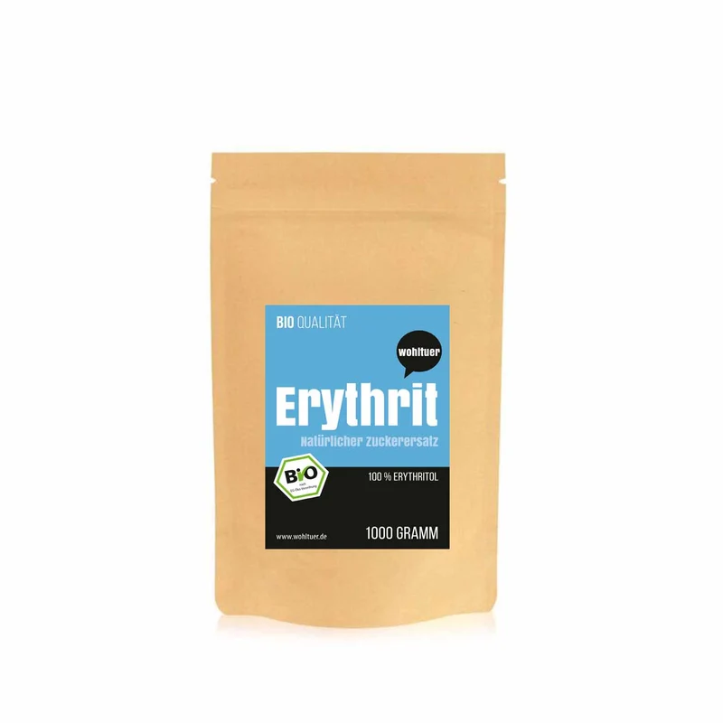 Wohltuer Bio Erythrit Süßmittel - 1000g