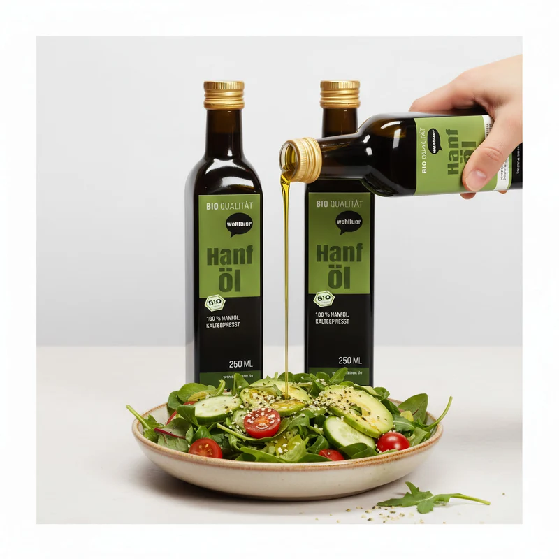 Wohltuer Bio Hanföl kaltgepresst - 250ml