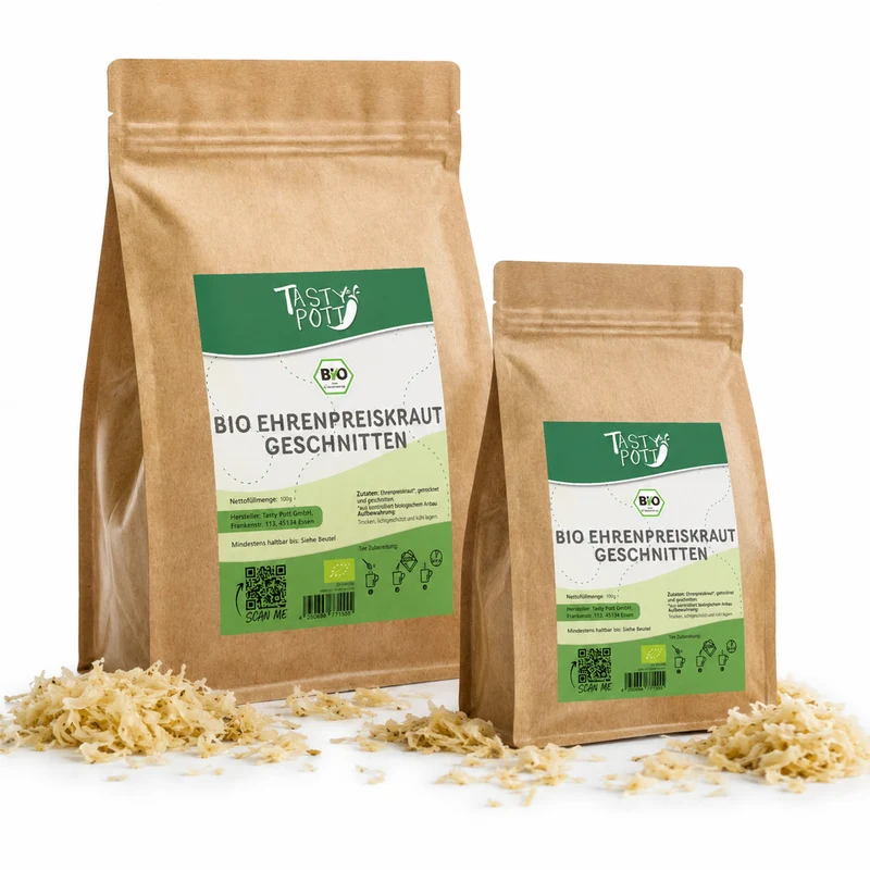 Tasty Pott Bio Ehrenpreiskraut geschnitten - im Beutel