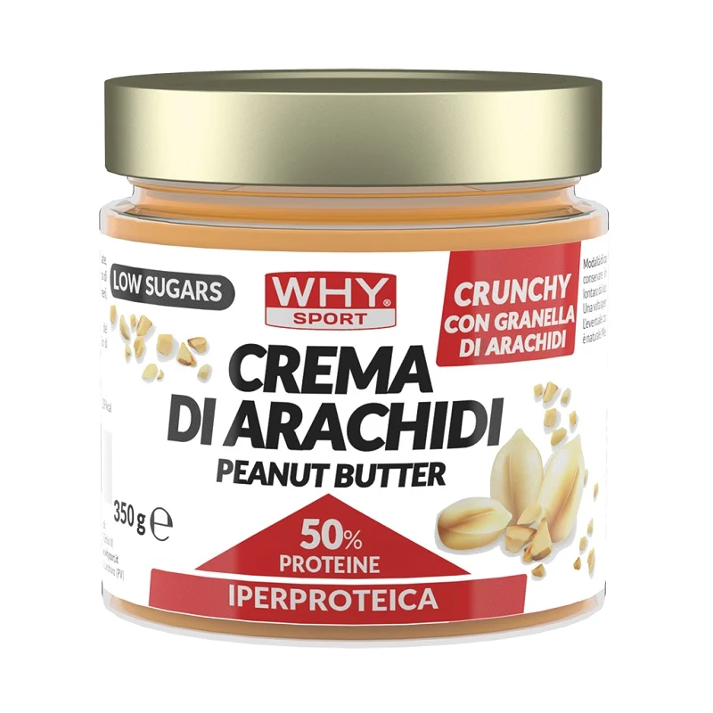 Crema di arachidi Iperproteico Crunchy 350g