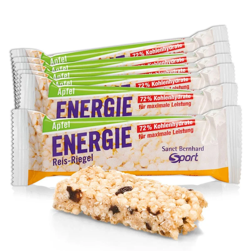 Sanct Bernhard SPORT Aktiv3 Energie Reis-Riegel 20x50g – verschiedene Geschmäcker