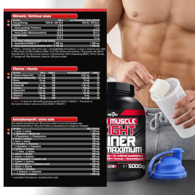 BWG Mega Muscle Weight Gainer