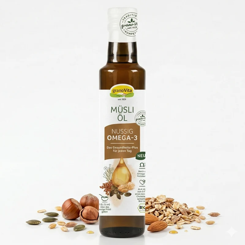 Grano Vita Müsli Öl Nussig Bio - 250 ml