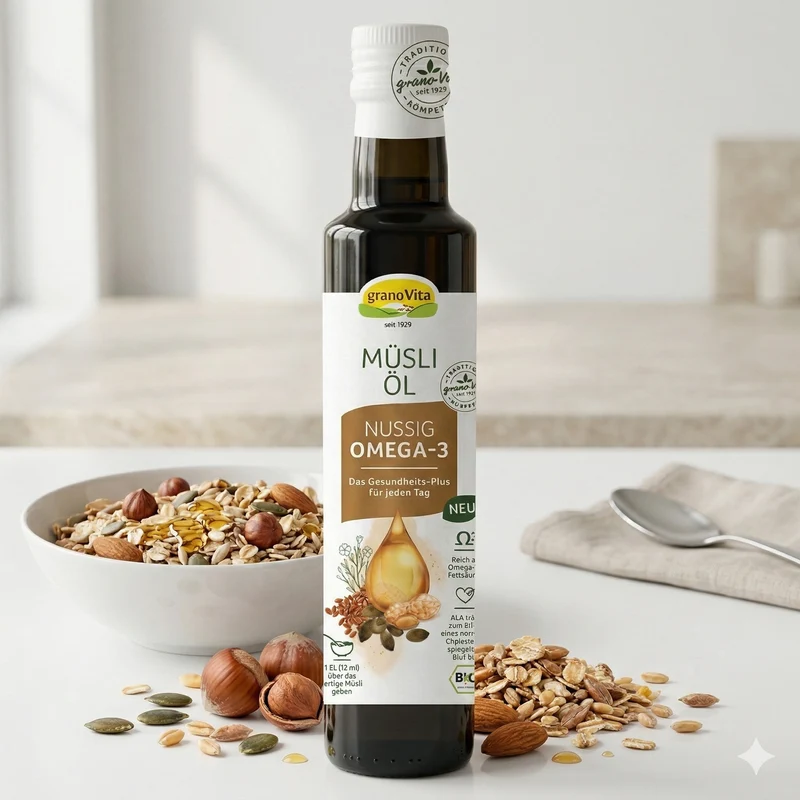 Grano Vita Müsli Öl Nussig Bio - 250 ml