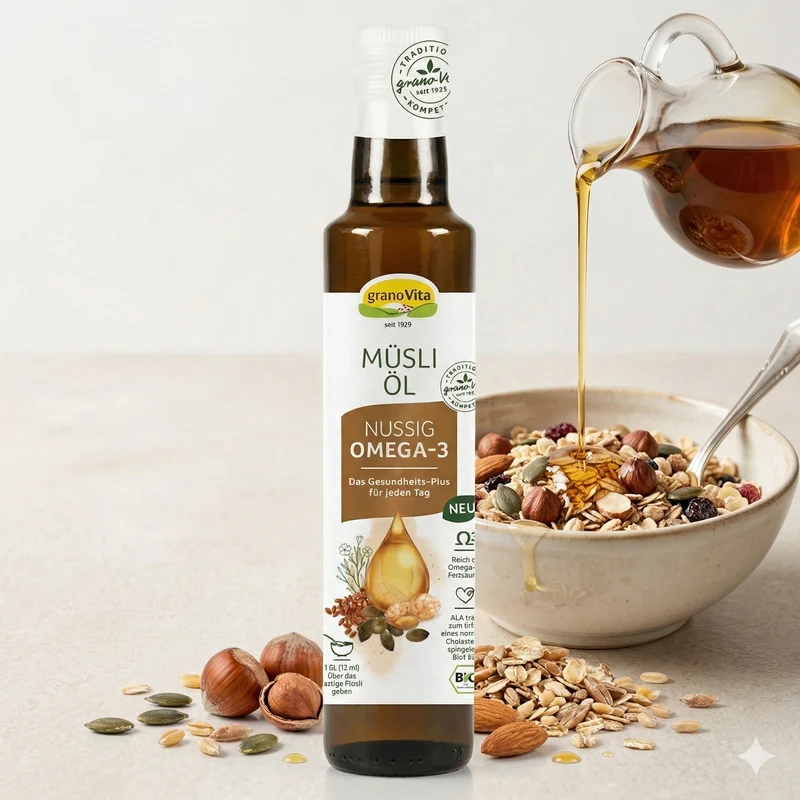 Grano Vita Müsli Öl Nussig Bio - 250 ml
