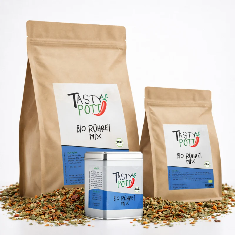 Tasty Pott Bio Rührei Mix Gewürzmischung - im Beutel