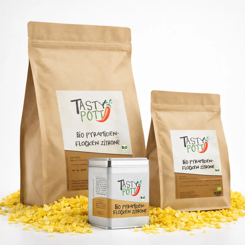Tasty Pott Bio Pyramidenflocken Zitrone - im Beutel